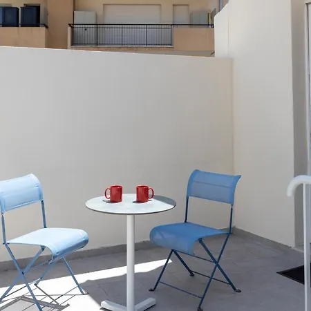 דירה French Riviera Confidential Centre Les Pins Proche Des Plages *